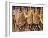 Spanish Hams Hanging in a Restaurant Bodega, Seville, Andalusia, Spain, Europe-Guy Thouvenin-Framed Photographic Print