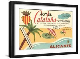 Spanish Hotel-null-Framed Art Print