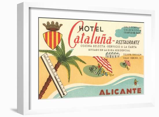 Spanish Hotel-null-Framed Art Print