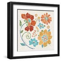 Spanish Impressions III-Daphne Brissonnet-Framed Art Print