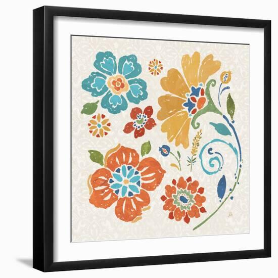 Spanish Impressions IV-Daphne Brissonnet-Framed Art Print