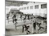 Spanish Industry, 1958. Moto Guzzi Hispania. Emtisa Factory. Assembly Section of Motorcycles.…-null-Mounted Giclee Print