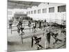 Spanish Industry, 1958. Moto Guzzi Hispania. Emtisa Factory. Assembly Section of Motorcycles.…-null-Mounted Giclee Print