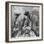 Spanish Ladies, 19th Century-Constantin Guys-Framed Giclee Print