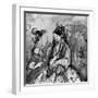 Spanish Ladies, 19th Century-Constantin Guys-Framed Giclee Print