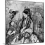 Spanish Ladies, 19th Century-Constantin Guys-Mounted Giclee Print