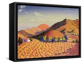 Spanish Landscape, 1912-Derwent Lees-Framed Stretched Canvas