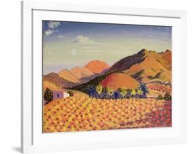 Spanish Landscape, 1912-Derwent Lees-Framed Giclee Print