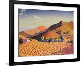 Spanish Landscape, 1912-Derwent Lees-Framed Giclee Print