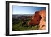 Spanish Landscape with Cliff Face-Felipe Rodriguez-Framed Photographic Print