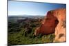 Spanish Landscape with Cliff Face-Felipe Rodriguez-Mounted Photographic Print