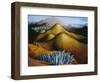 Spanish Landscape with Mountains-Dora Carrington-Framed Giclee Print