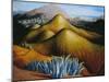 Spanish Landscape with Mountains-Dora Carrington-Mounted Giclee Print