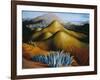 Spanish Landscape with Mountains-Dora Carrington-Framed Giclee Print