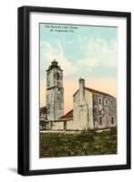 Spanish Lighthouse, St. Augustine, Florida-null-Framed Art Print