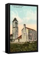 Spanish Lighthouse, St. Augustine, Florida-null-Framed Stretched Canvas