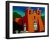 Spanish Mission-John Newcomb-Framed Giclee Print