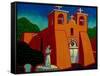 Spanish Mission-John Newcomb-Framed Stretched Canvas