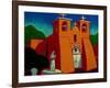 Spanish Mission-John Newcomb-Framed Giclee Print