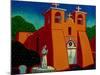 Spanish Mission-John Newcomb-Mounted Giclee Print