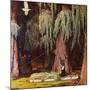 "Spanish Moss pickers," April 5, 1947-Mead Schaeffer-Mounted Giclee Print