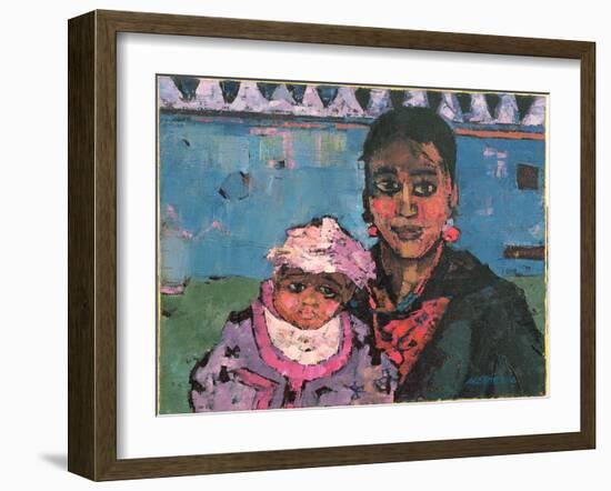 Spanish Mother-Anna Kostenko-Framed Giclee Print