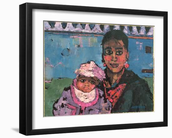 Spanish Mother-Anna Kostenko-Framed Giclee Print