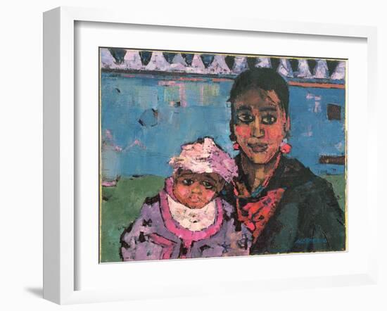 Spanish Mother-Anna Kostenko-Framed Giclee Print