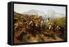 Spanish Muleteers Crossing the Pyrenees, 1857-Rosa Bonheur-Framed Stretched Canvas