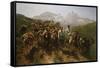 Spanish Muleteers Crossing the Pyrenees, 1857-Henry Thomas Alken-Framed Stretched Canvas