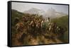 Spanish Muleteers Crossing the Pyrenees, 1857-Henry Thomas Alken-Framed Stretched Canvas