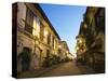 Spanish Old Town, Vigan City, Ilocos Province, Luzon Island, Philippines, Southeast Asia-Kober Christian-Stretched Canvas