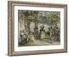 Spanish Peasants Dancing the Bolero, 1836-John Frederick Lewis-Framed Giclee Print