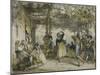 Spanish Peasants Dancing the Bolero, 1836-John Frederick Lewis-Mounted Giclee Print