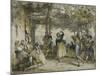 Spanish Peasants Dancing the Bolero, 1836-John Frederick Lewis-Mounted Giclee Print