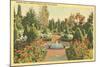 Spanish Pool, Lambert Gardens, Portland, Oregon-null-Mounted Art Print