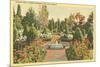 Spanish Pool, Lambert Gardens, Portland, Oregon-null-Mounted Premium Giclee Print