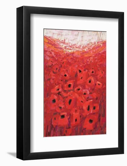 Spanish Poppies II-null-Framed Art Print