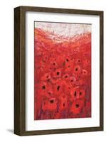 Spanish Poppies II-null-Framed Art Print