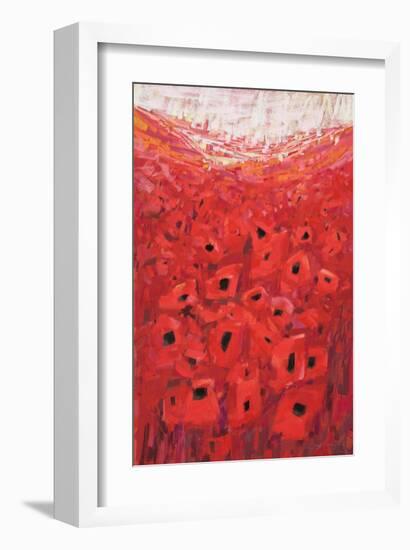 Spanish Poppies II-null-Framed Art Print