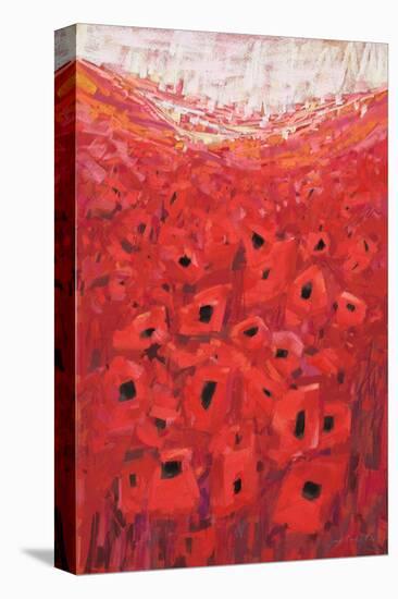 Spanish Poppies II-null-Stretched Canvas