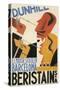 Spanish Poster with Smokers-null-Stretched Canvas