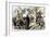 Spanish Priests Destroying Aztec Idols in Mexico-null-Framed Giclee Print