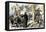 Spanish Priests Destroying Aztec Idols in Mexico-null-Framed Stretched Canvas