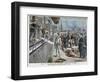 Spanish Prisoners Arriving at Key-West, Spanish-American War, 1898-Henri Meyer-Framed Giclee Print