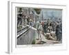 Spanish Prisoners Arriving at Key-West, Spanish-American War, 1898-Henri Meyer-Framed Giclee Print