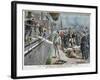 Spanish Prisoners Arriving at Key-West, Spanish-American War, 1898-Henri Meyer-Framed Giclee Print