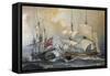 Spanish Sailor-Blas de Lezo-Framed Stretched Canvas