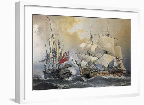 Spanish Sailor-Blas de Lezo-Framed Art Print