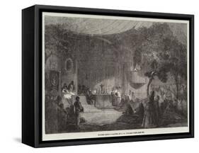 Spanish Scene-Francis William Topham-Framed Stretched Canvas